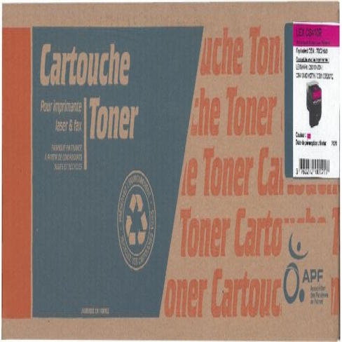 Toner compatible remanufacturé Lexmark 70C2HME Magenta - l'unité