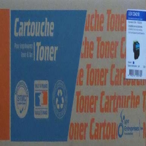Toner compatible remanufacturé Lexmark 78C20XC0 Cyan - l'unité