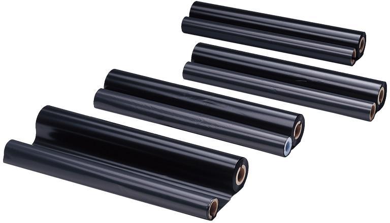Ruban transfert thermique Brother PC74RF - noir - lot de 4