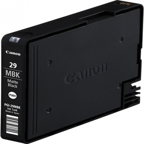 Cartouche d'encre Canon PGI29MBK - 4868B001 - noir mat pigmenté - l'unité