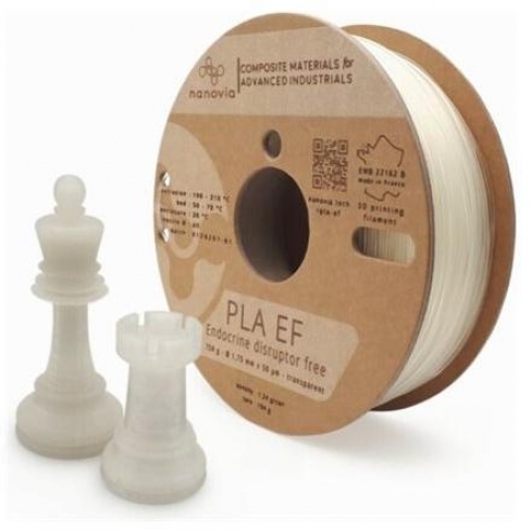 Filament 3 D PLA EF 3D850 Nanovia - 2,85 mm - naturel - 2 kg - l'unité