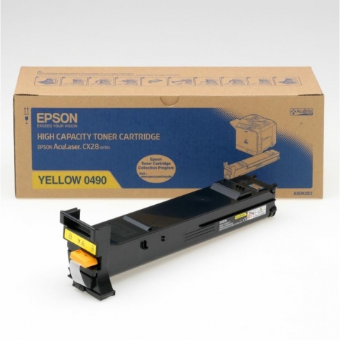 Toner laser Epson S050490 - jaune - l'unité