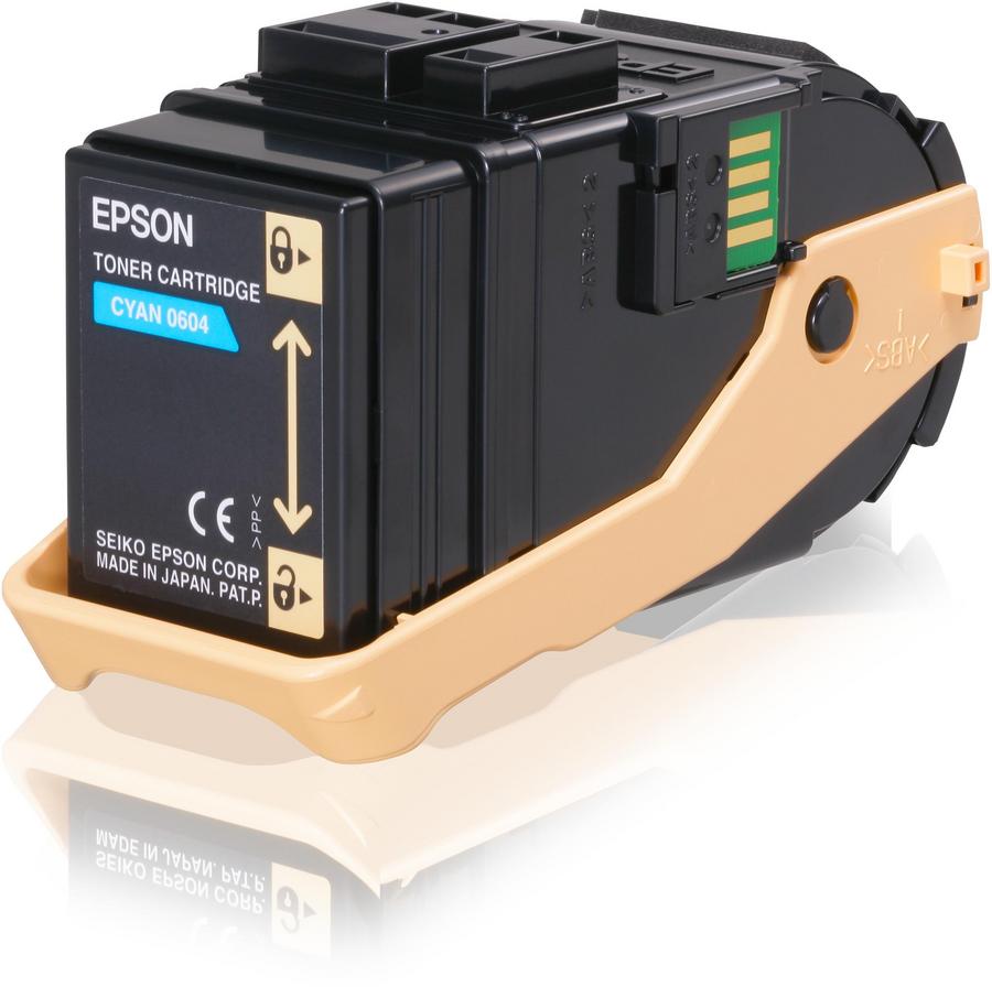 Toner laser Epson S050604 - cyan - l'unité