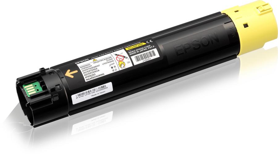 Toner laser haute capacité Epson C13S050656 - jaune - l'unité