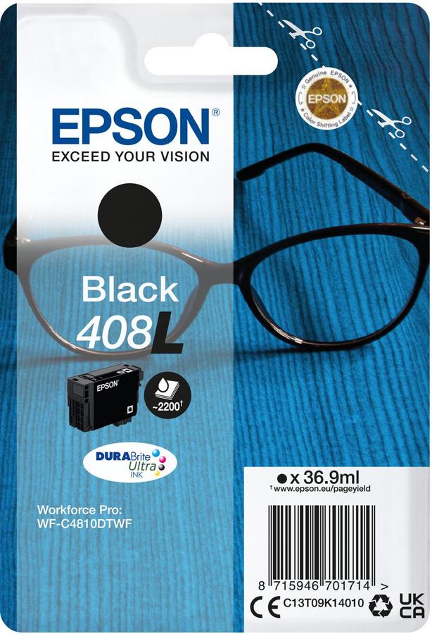 Cartouche T09K1B Epson noir - l'unité