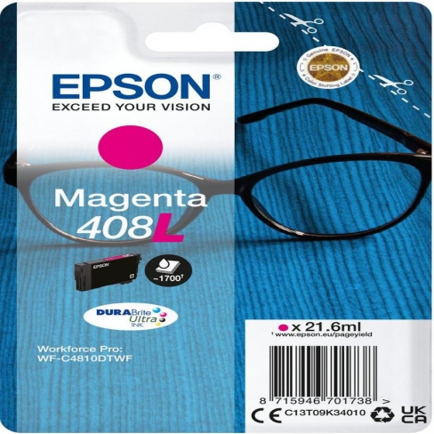 Cartouche T09K3B Epson magenta - l'unité