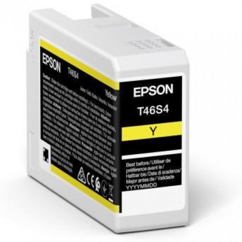 CART-C13T46S400-EPSON-JAUNE-PAR 1