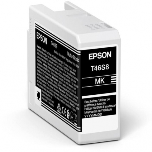 CART-C13T46S800-EPSON-NOIR MATE-PAR 1
