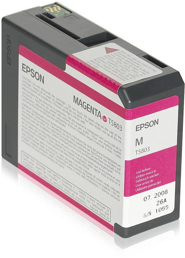 Cartouche d'encre Epson C13T580300 - magenta - l'unité