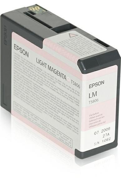 Cartouche d'encre Epson C13T580600 - magenta clair - l'unité