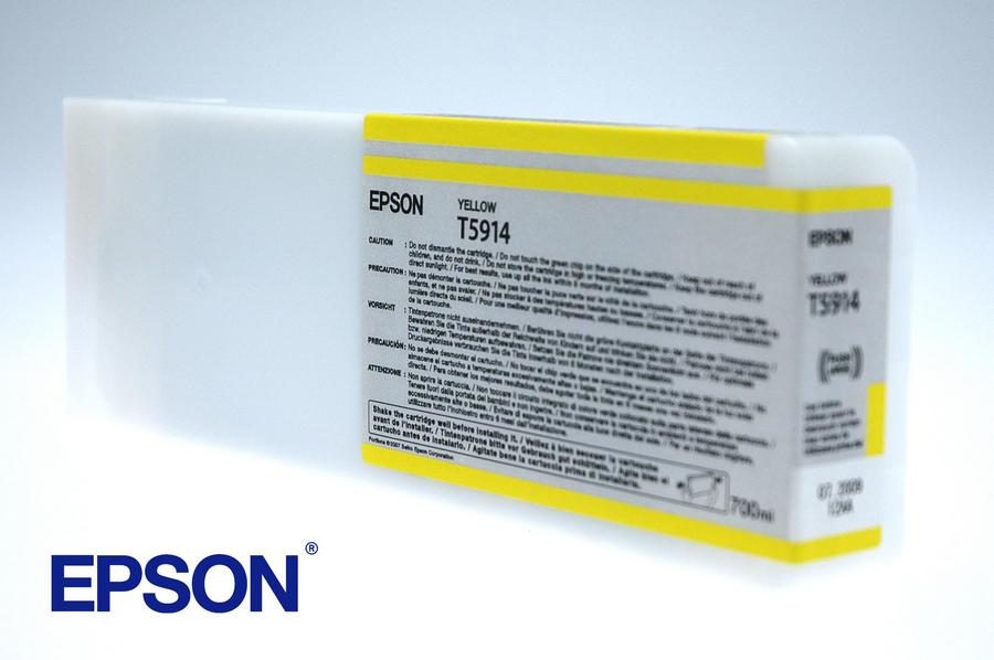 Cartouche d'encre Epson C13T591400 - jaune - l'unité