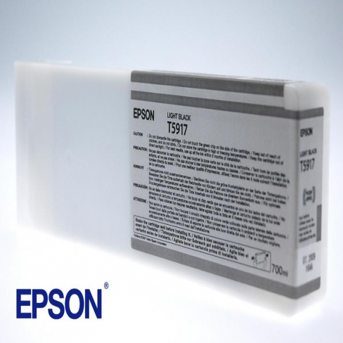 Cartouche d'encre Epson C13T591700 - gris clair - l'unité