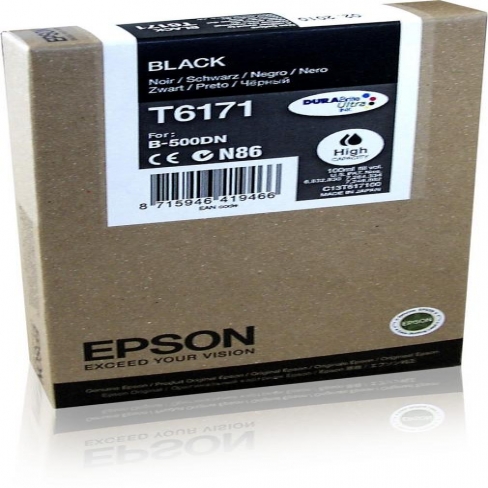 Cartouche d'encre Epson T617100 - noir - l'unité