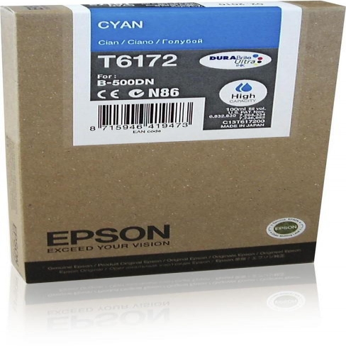 Cartouche d'encre Epson T617200 - cyan - l'unité