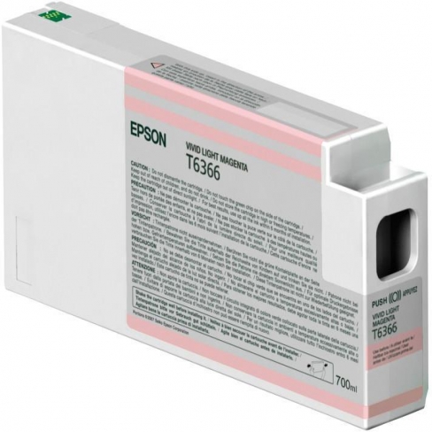 Cartouche d'encre Epson C13T636600 - magenta vif clair - l'unité