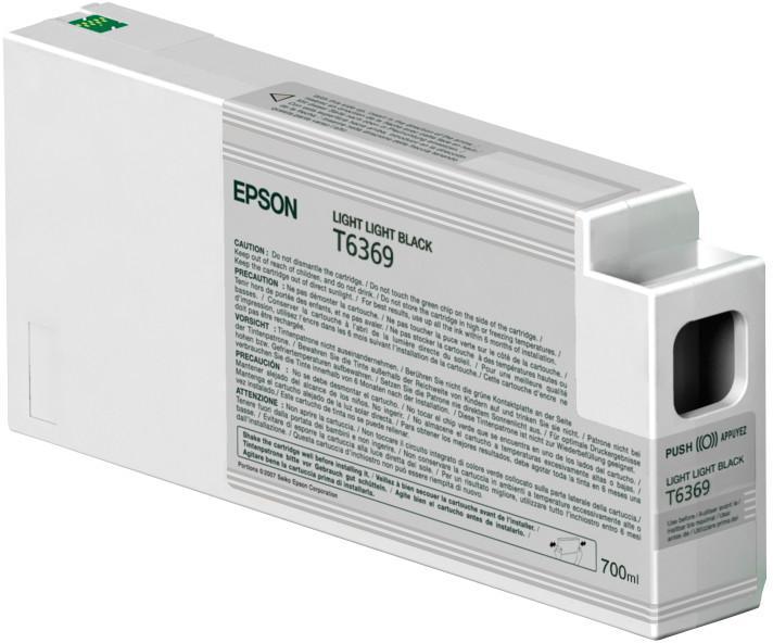 Cartouche d'encre Epson C13T636900 - gris clair - l'unité