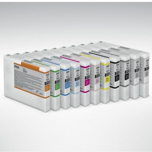 Cartouche d'encre Epson C13T653700 - gris - l'unité