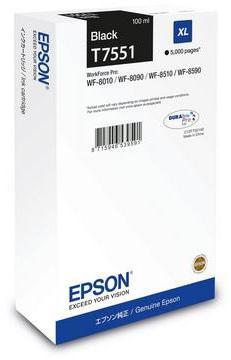 Cartouche d'encre Epson C13T755140 - noir - l'unité
