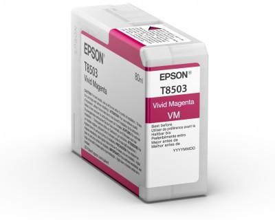 Cartouche d'encre Epson C13T850300 - magenta - l'unité