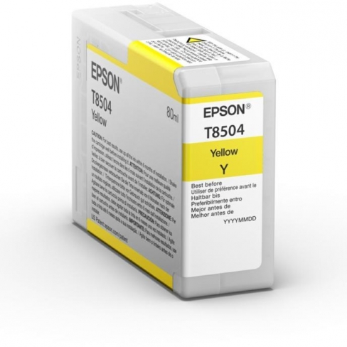 Cartouche d'encre Epson C13T850400 - jaune - l'unité