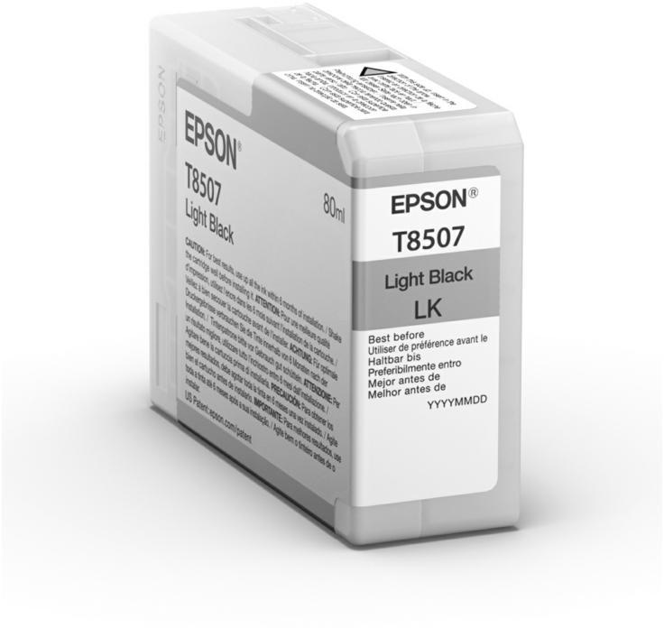 Cartouche d'encre Epson C13T850700 - noir clair - l'unité
