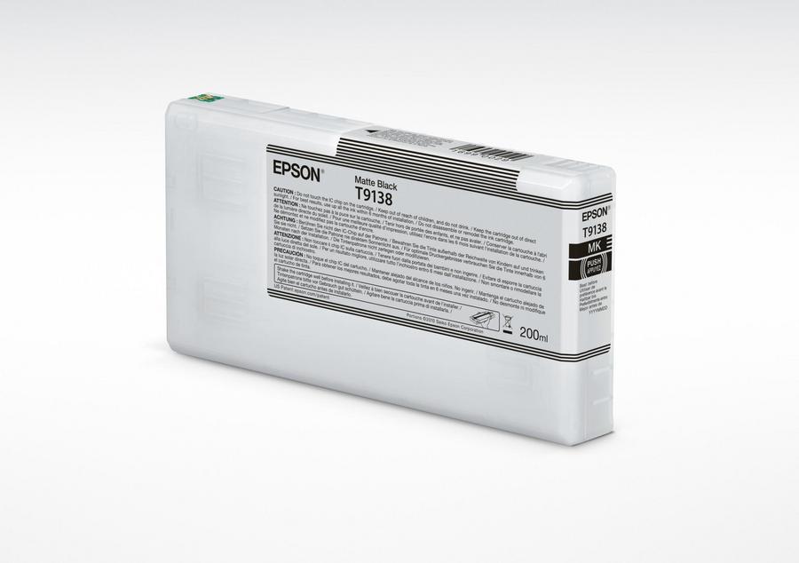 Cartouche d'encre Epson C13T913800 - noir mat - l'unité