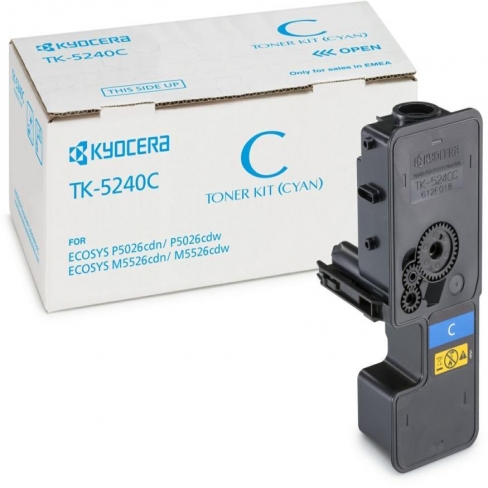Toner laser Kyocera TK-5240C - cyan - l'unité