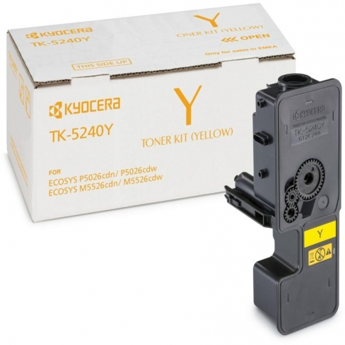 Toner laser Kyocera TK-5240Y - jaune - l'unité
