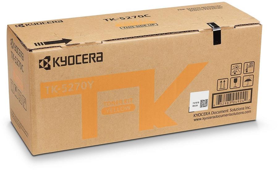 Toner laser Kyocera TK-5270Y - jaune - l'unité
