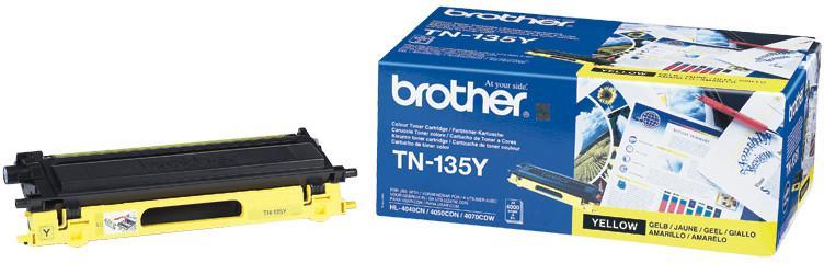 Kit Toner laser haute capacité Brother TN135Y - jaune - l'unité