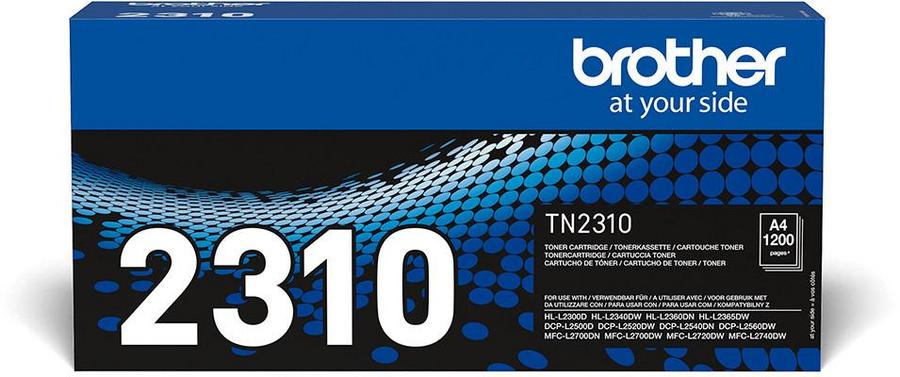 Toner laser petite capacité Brother TN2310 - noir - l'unité