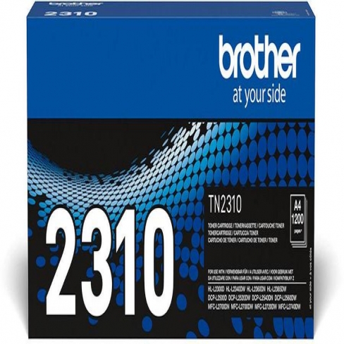Toner laser petite capacité Brother TN2310 - noir - l'unité