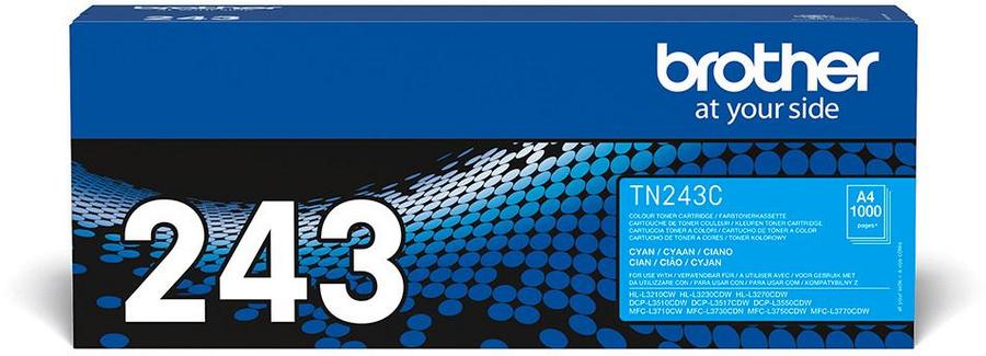 Toner laser Brother TN243C - cyan - l'unité