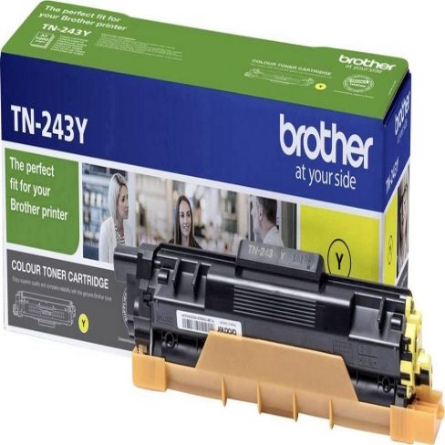Toner laser Brother TN243Y - jaune - l'unité