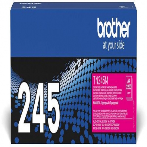 Toner laser haute capacité Brother TN245M - magenta - l'unité