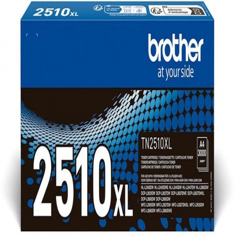 Toner laser Brother TN2510XL Noir - L'unité
