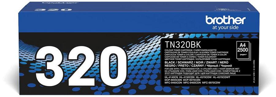 Toner laser Brother TN320BK - noir - l'unité