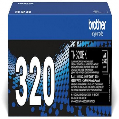 Toner laser Brother TN320BK - noir - l'unité