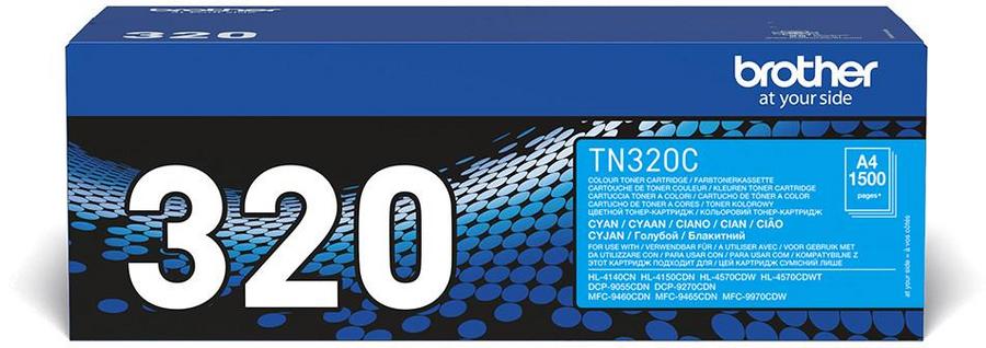 Toner laser Brother TN320C - cyan - l'unité