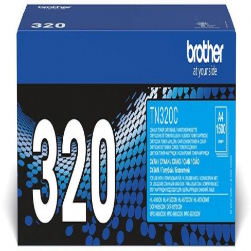 Toner laser Brother TN320C - cyan - l'unité