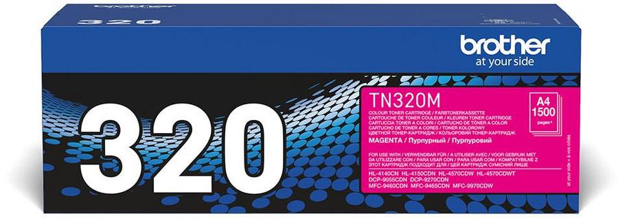 Toner laser Brother TN320M - magenta - l'unité