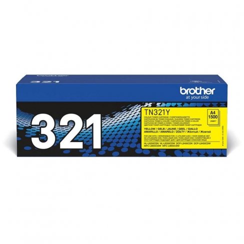 Toner laser Brother TN321Y - jaune - l'unité