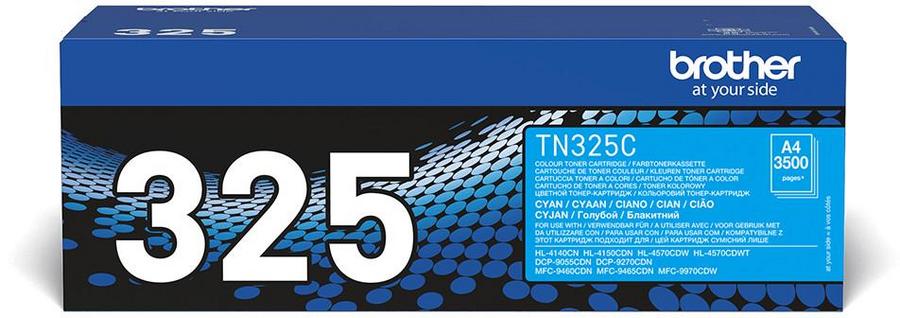 Toner laser Brother TN325C - cyan - l'unité
