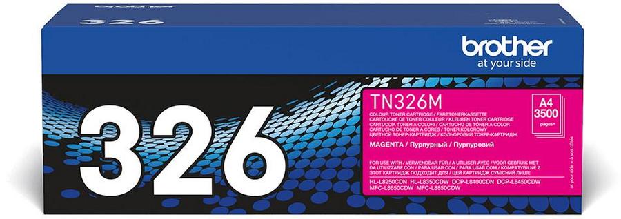 Toner laser haute capacité Brother TN326M - magenta - l'unité