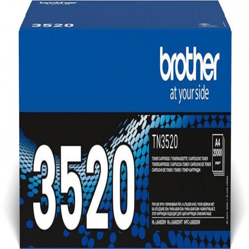 Toner laser ultra haute capacité Brother TN3520 - noir - l'unité
