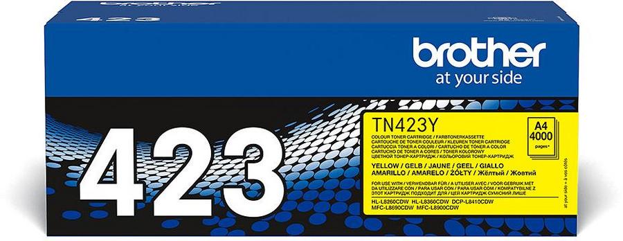 Toner laser Brother TN423Y - jaune - l'unité
