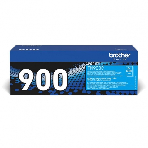 Toner laser très haute capacité Brother TN900C - cyan - l'unité
