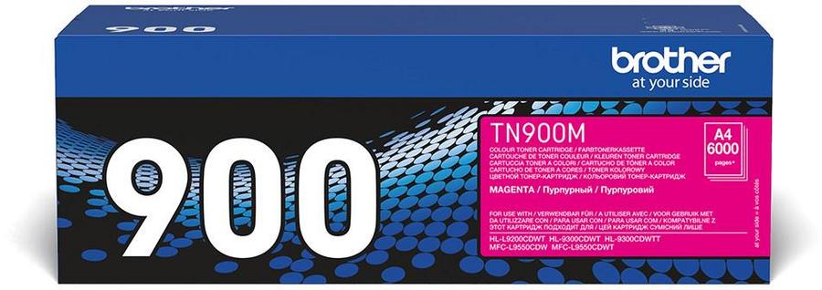 Toner laser très haute capacité Brother TN900M - magenta - l'unité