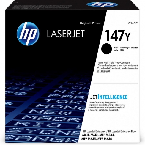 Toner - W1470YC - HP - noir - par 1