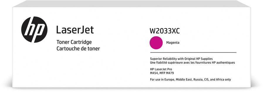 Toner - W2033XC - HP - magenta - par 1
